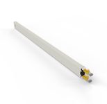 Patchbox patchbox.one Kupferkassette 30RU (1,8 m), Cat. 6a, U/FTP, PoE, gelb