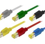 Tecline Patchkabel S/FTP, PiMF, CAT.6A ISO IEC, grau, 5,0 m