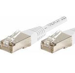 Dexlan Patchkabel Cat. 6A, F/UTP, weiß, 7,5 m