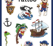 AVERY Zweckform Klebetattoo Piraten
