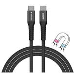 Verbatim Sync & Charge Magnetkabel Ladekabel USB C schwarz