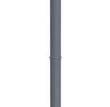 MAUL Kleiderständer MAULpolaris Lite alusilber Metall 8 Haken, 177cm