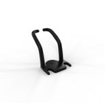 Patchbox patchbox.one Patch-Panel-Gehäuse, Kabelrangierbügel, schwarz RAL 9005, 4 Stück