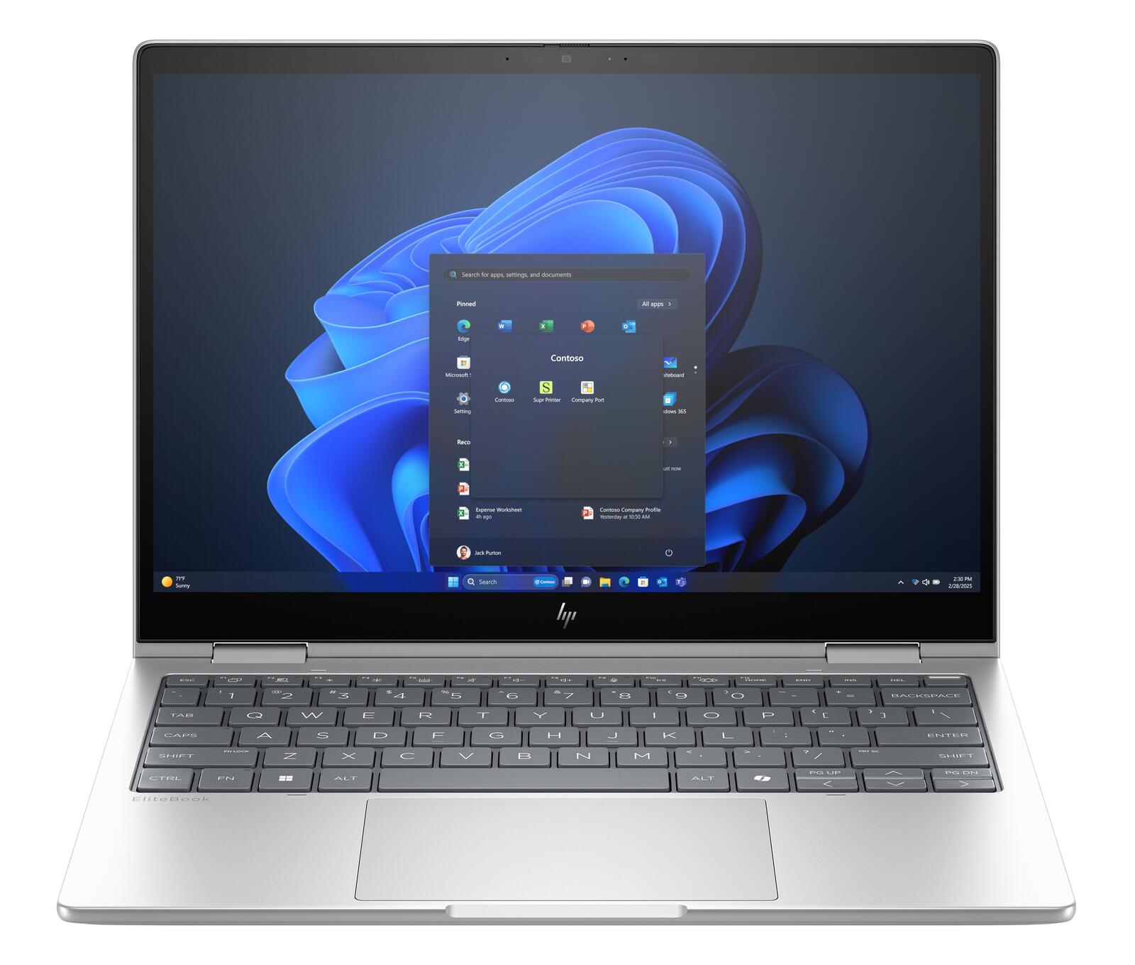 HP EliteBook 8 Flip G1i Intel® Core™ Ultra 7 255U Notebook AI 33.8 cm (13.3") video preview