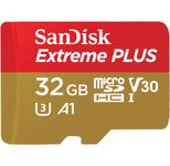 SanDisk Extreme Plus MicroSDHC-Speicherkarte 32 GB