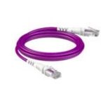Patchsee ThePATCHCORD RJ45 Patchkabel Cat. 6A, U/UTP, extra dünn, violett, 0,9 m