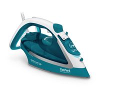 Tefal® EasyGliss Plus FV5737 Dampfbügeleisen türkis/weiß