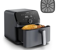 Tefal Easy Fry Mega EY855BE0 Heißluftfritteuse 7,5L, Grau