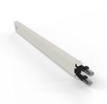 Patchbox patchbox.one Kupferkassette 8RU (0,8 m), Cat. 6a, U/UTP, PoE++, schwarz