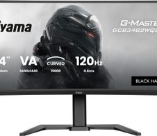 iiyama GCB3482WQSU-B1 UltraWide Quad HD Curved Gaming Display 86,4 cm (34")