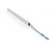 Patchbox patchbox.one Kupferkassette 46RU (2,5 m), Cat. 6a, U/FTP, PoE, blau