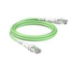 Patchsee ThePATCHCORD RJ45 Patchkabel Cat. 6A, U/UTP, extra dünn, apfelgrün, 9,7 m