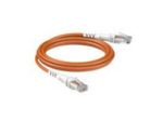 Patchsee ThePATCHCORD RJ45 Patchkabel Cat. 6A, U/UTP, extra dünn, orange, 2,1 m