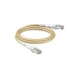 Patchsee ThePATCHCORD RJ45 Patchkabel Cat. 6A, U/UTP, extra dünn, beige, 1,5 m