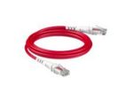 Patchsee ThePATCHCORD RJ45 Patchkabel Cat. 6A, U/UTP, extra dünn, rot, 2,1 m