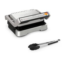 Tefal OptiGrill 2in1 GC773D Kontaktgrill inkl. Grillzange