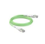 Patchsee ThePATCHCORD RJ45 Patchkabel Cat. 6A, U/UTP, extra dünn, apfelgrün, 2,4 m
