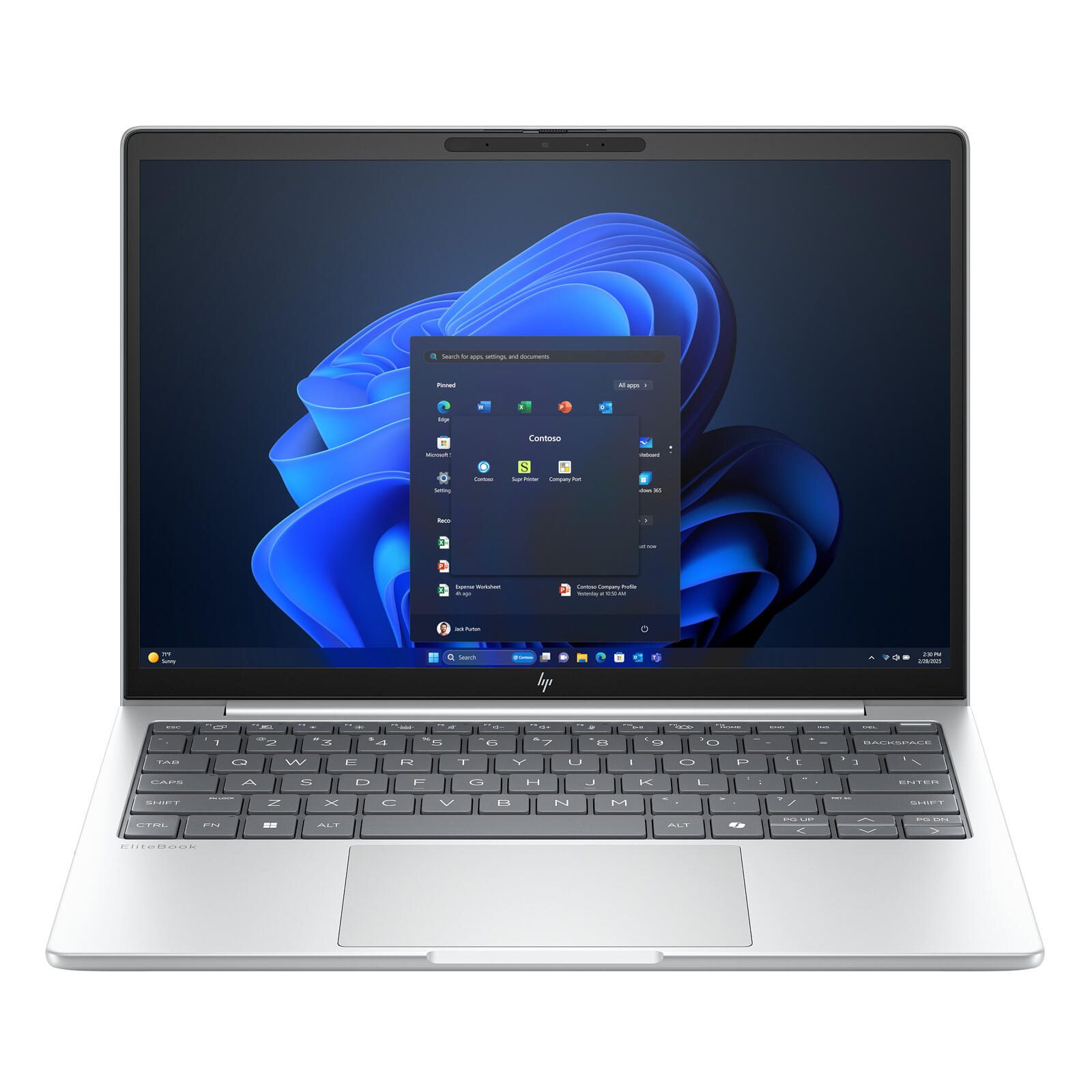 HP EliteBook 8 G1a AMD Ryzen™ 5 230 Notebook AI PC 33,8 cm (13,3") video preview