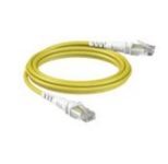 Patchsee ThePATCHCORD RJ45 Patchkabel Cat. 6A, U/UTP, extra dünn, gelb, 1,2 m