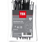 TOX Kabelbinder Clip 3,6 x 140 mm schwarz