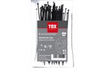 TOX Kabelbinder Clip 7,6 x 450 mm schwarz