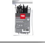 TOX Kabelbinder Clip 7,6 x 450 mm schwarz