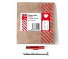 TOX TRI 8/51 Dübel-Schrauben Set 8 x 51 mm, 2 St.