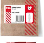 TOX TRI 6/51 Universaldübel 6 x 51 mm, 6 St.