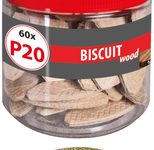 TOX BISCUIT WOOD P20 Flachdübel 60 St.