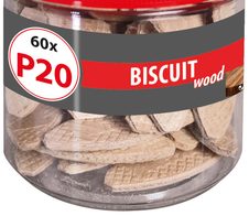 TOX BISCUIT WOOD P20 Flachdübel 60 St.