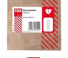 TOX TRI 8/51 Universaldübel 8 x 51 mm, 6 St.