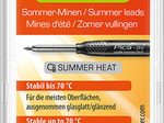 Pica Dry Sommer Fallminen-Bleistiftminen 2.8 mm 3x rot, 2x weiß, 3x graphite