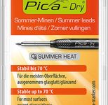 Pica Dry Sommer Fallminen-Bleistiftminen 2.8 mm 3x rot, 2x weiß, 3x graphite