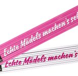 TOX Meterstab "Echte Mädels machen's selber" Holz