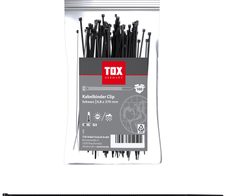 TOX Kabelbinder Clip 4,8 x 370 mm schwarz