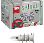 TOX SPIRAL Dübel- und Schrauben-Sortiment 32 mm, 50 St.