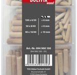 TOX Boltfix wood Holzdübel-Sortiment 190 tlg.