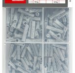 TOX Miniset Spreizdübel Barracuda Spreizdübel-Sortiment 245 tlg