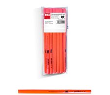 TOX Zimmermannsbleistift neonorange 12 St.