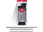 TOX Kabelbinder-Set Clip 100, 160, 200, 250 mm x 2,5, 3,6, 4,8 mm schwarz