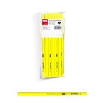 TOX Zimmermannsbleistift neongelb 12 St.