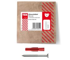 TOX TRI 6/36 Dübel-Schrauben Set 6 x 36 mm, 6 St.