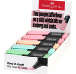 FABER-CASTELL TXTLNR Mini Pastell A Textmarker farbsortiert 1.0 - 5.0 mm