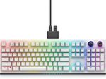 Alienware-Wireless-Tri-Mode-Gamingtastatur AW920K QWERTY US-Englisch, Lunar Light