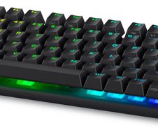 Alienware Pro Wireless-Gamingtastatur US-Englisch (QWERTY), Dark Side of the Moon