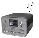 soundmaster Internet-Radio ICD1050SW grau