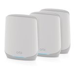 Netgear Orbi Tri-Band WiFi 6 Mesh-System, 5,4GBit/s, Router + 2 Satelliten