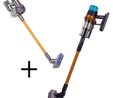 Dyson Gen5detect, Blau/Kupfer + Casdon Dyson kabelloser Spielzeug Staubsauger, orange (68750)