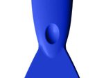 haug® bürsten Küchenspachtel, 11,0 cm, blau