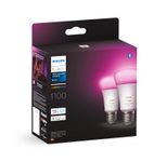 Philips Hue - LED-Lampe - Form: A60 - E27 - 6.5 W (Entsprechung 60 W)